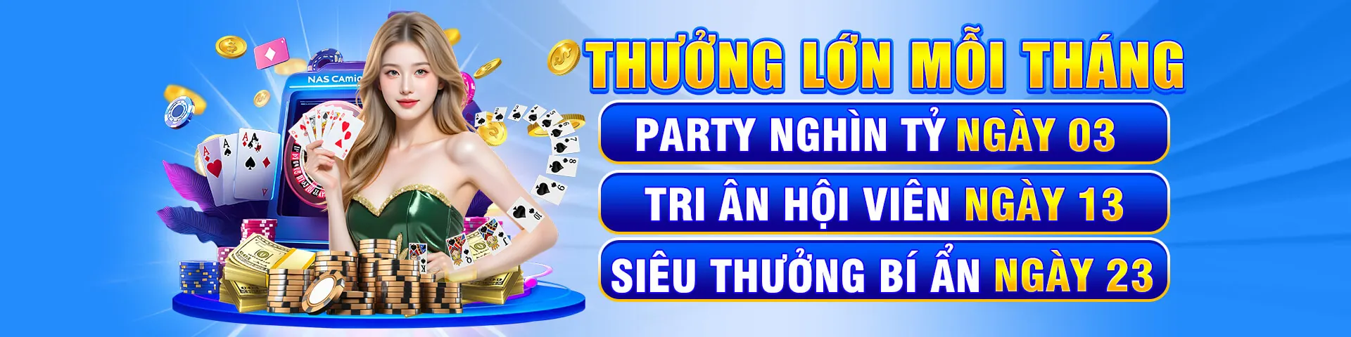Hình ảnh banner 23vin link mới với đồ họa hấp dẫn về casino và thể thao